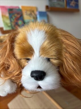 Brown and White Perfect Petzzz- Breaths with Battery Included!